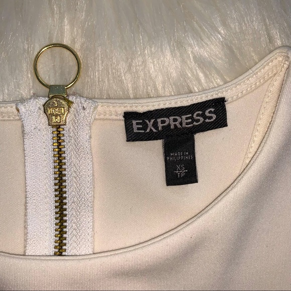 EXPRESS Cropped Dress Top - Picture 3 of 3